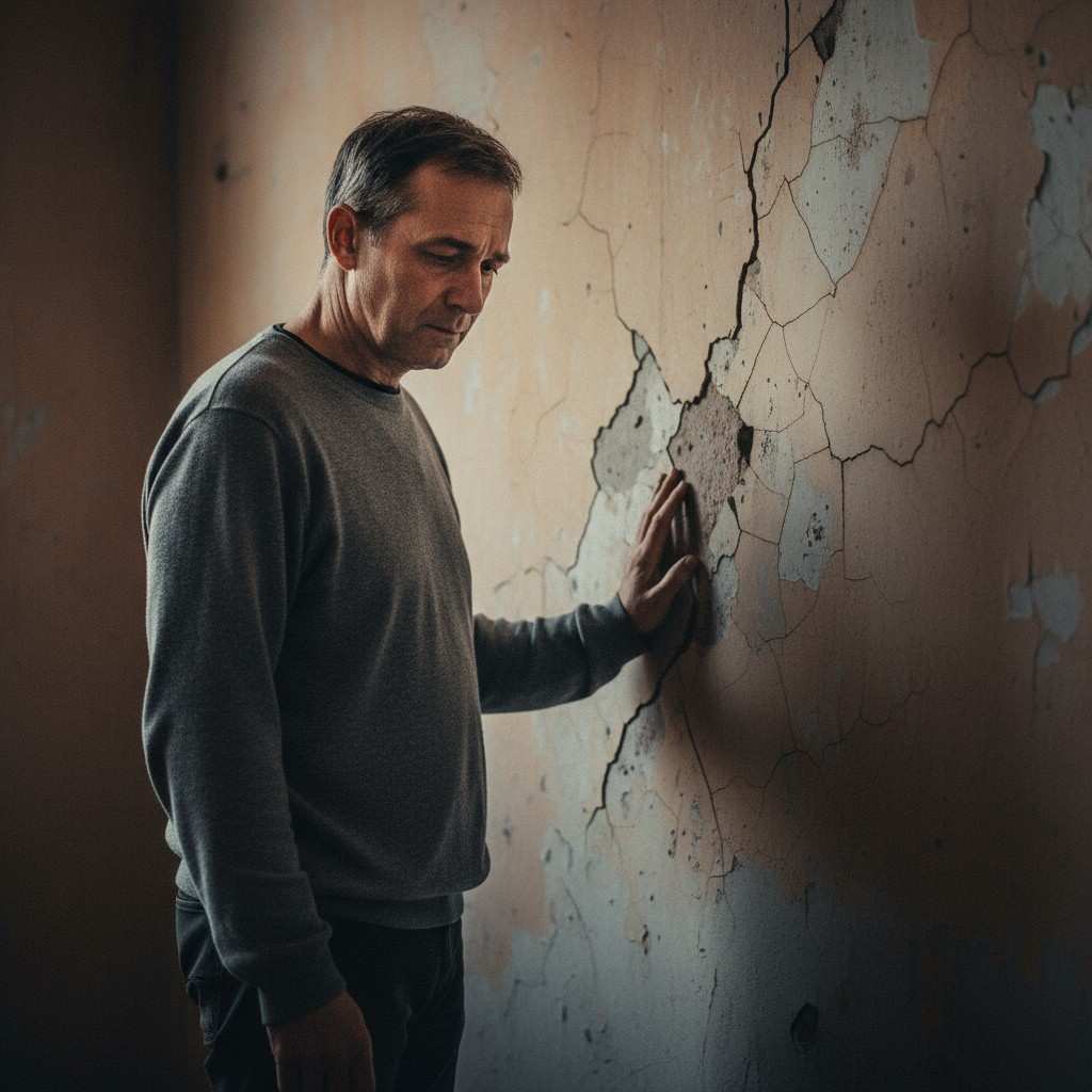 crack in your wall paint