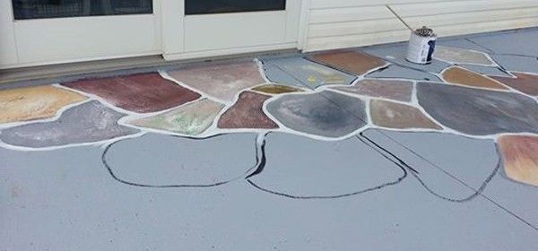 floor painting work