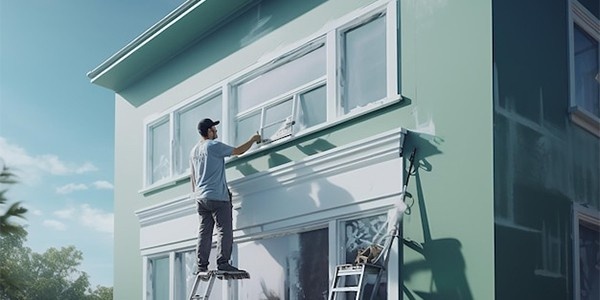 Villa Exterior Painting