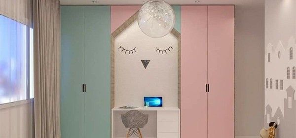 Wordrobe painting work