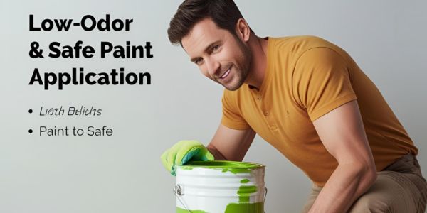Low-Odor & Safe Paint Application